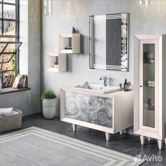 Зеркало azario Спарта 600х800, LED-подсветка с ди