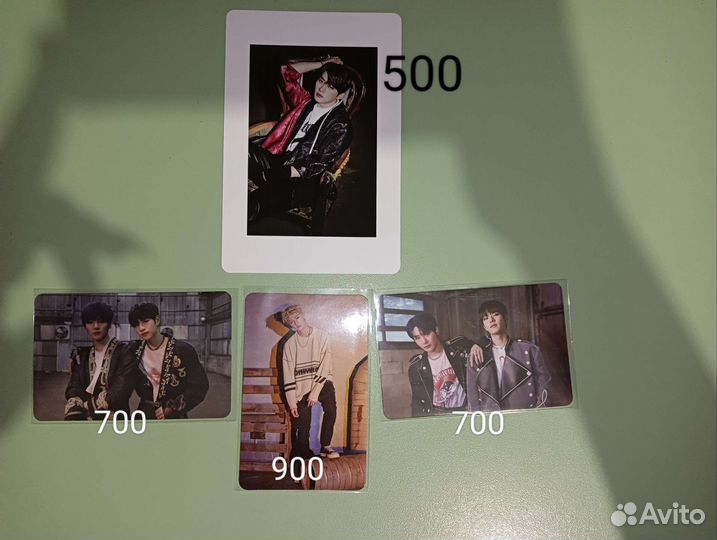 Официальные карты bts, stray kids