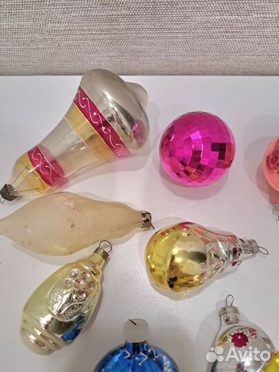 Елочные игрушки СССР цена за все