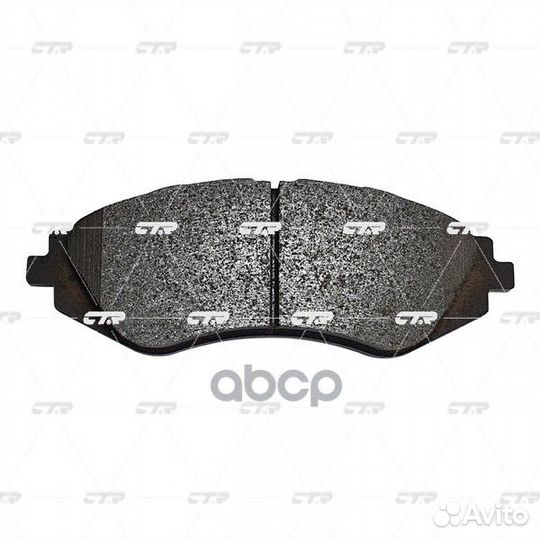 Колодки тормозные дисковые передние GK0433 CTR