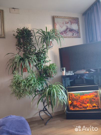 Стойка с цветами