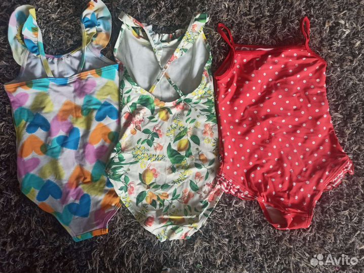 Купальник слитный детский