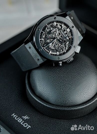 Hublot classic fusion aerofusion black magic