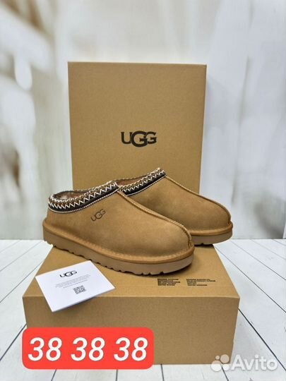 Бабуши UGG Tasman Slipper Burnt замша /36-40