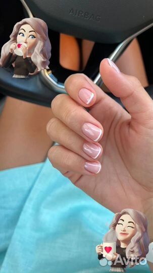 Маникюр гель лак стерильно качественно быстро