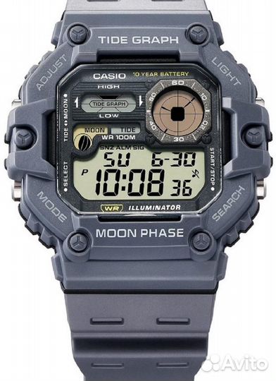 Мужские наручные часы Casio Collection WS-1700H-8A