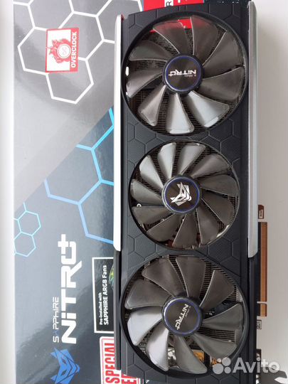 Видеокарта RX 5700 xt sapphire nitro