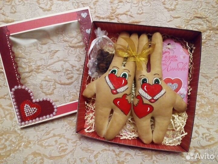 Ароматные кофейные Зайки обнимашки