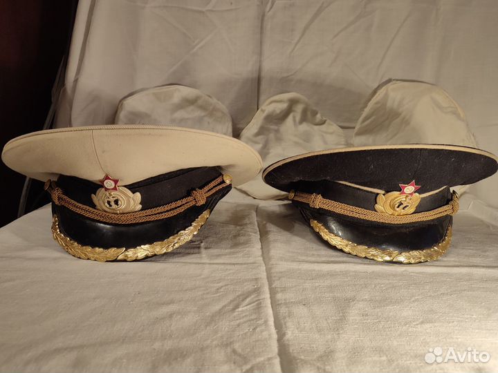 Фуражки вмф ссср+чехлы