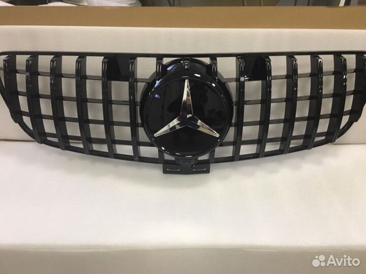 Решетка GT Mercedes E-klass W 213 Black