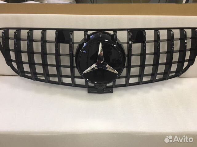 Решетка GT Mercedes E-klass W 213 Black