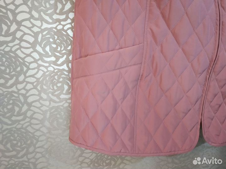 Жилетка женская стёганая лёгкая р.54