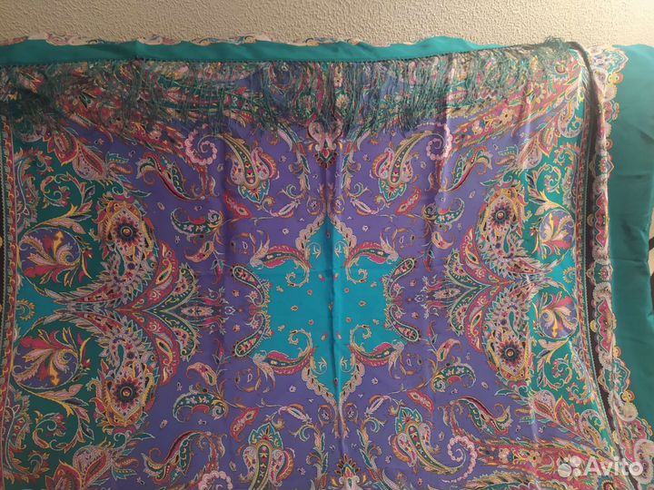 Павловопосадский платок шелковый