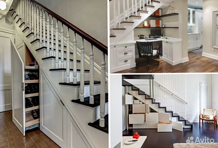 Ступени для лестниц и другие комплектующие