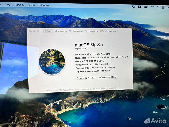 Mac Book 12 2015 A1534 Retina