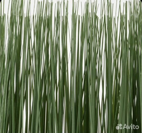 IKEA искуственная трава в горшке 2 шт