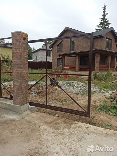 Отканые ворота от производидтеля