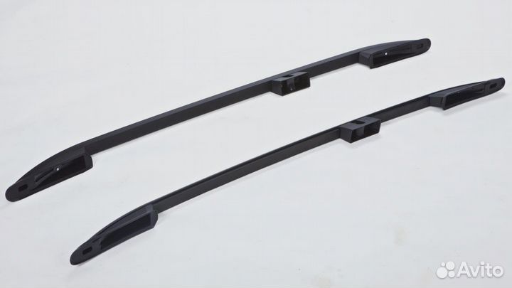 Рейлинги на крышу nissan qashqai черные