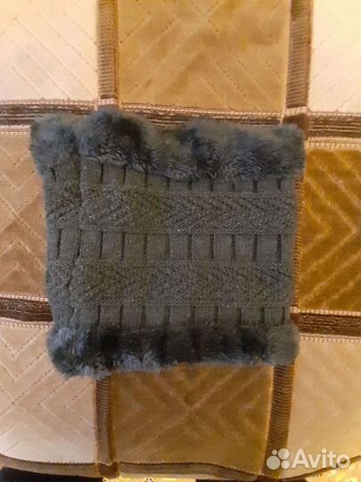 Импортный вязанный набор с бархатным подкладом