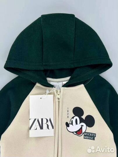 Утепленный костюм zara с 92 по 122