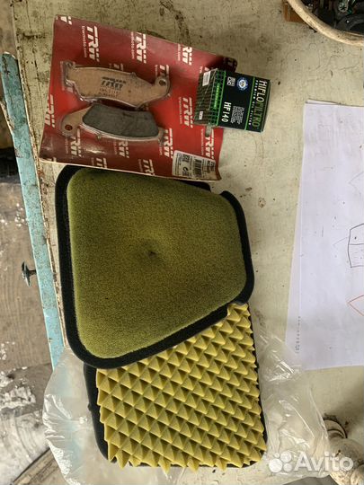 Фильтра и передние колодки yamaha yz450f 18-22