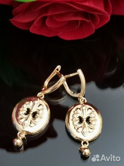 Серьги самовары медсплав 5 видов