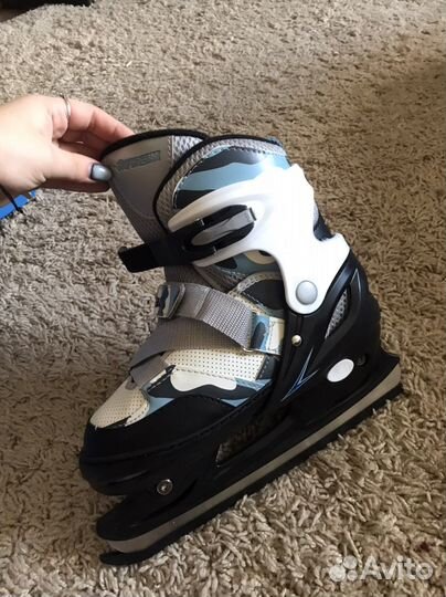 Коньки детские раздвижные (р.39-42)