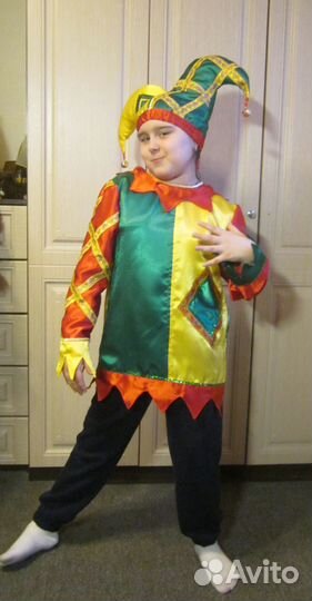 Костюм скомороха напрокат