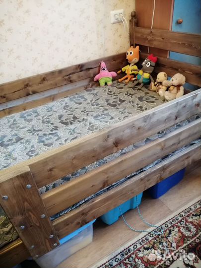 Детская кровать от 3 лет с матрасом 160