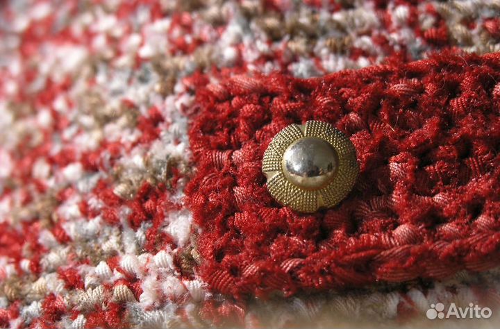 Вязаная сумка сумочка клатч плоская