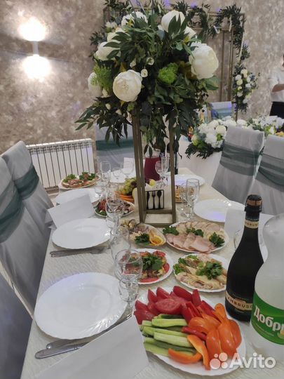 Банкетный зал ресторан на дом