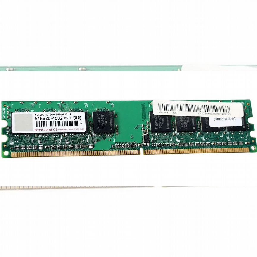 [JM800QLU-1G] Оперативная Память Transcend Ddr2 1gb Jm800qlu-1g
