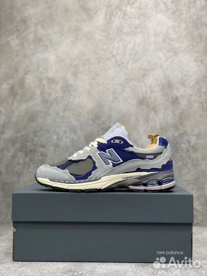 Кроссовки New balance 2002r натуральная замша