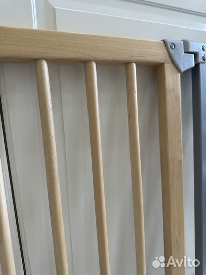 Ворота безопасности детские Hauck дерево/металл