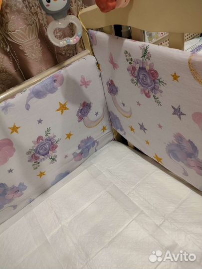 Детская кровать с 0 до 3х лет