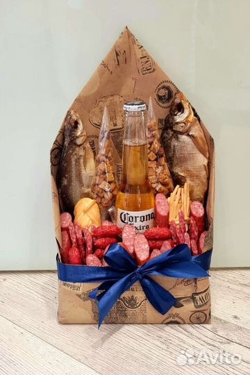 Мужской съедобный букет мясной