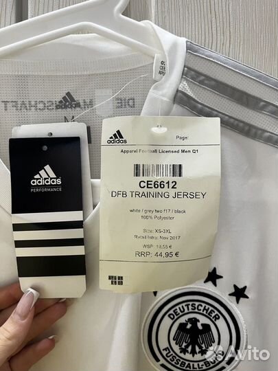 Футболка adidas джерси