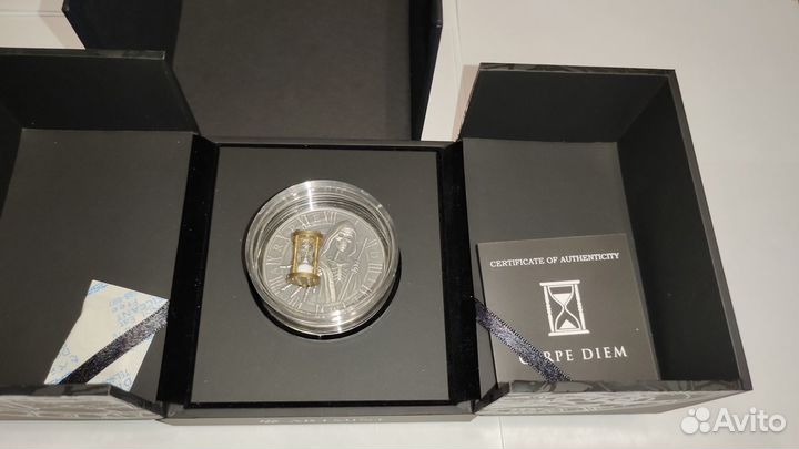 Carpe diem 2 Oz Серебро Монета