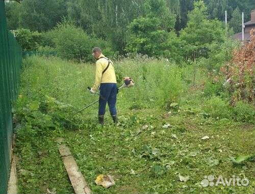 Расчистка участков,покос травы,спил деревьев