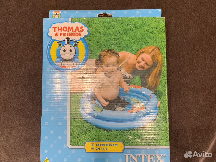 Надувной бассейн с 1 - 3 года