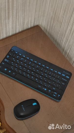 Клавиатура и мышь Logitech