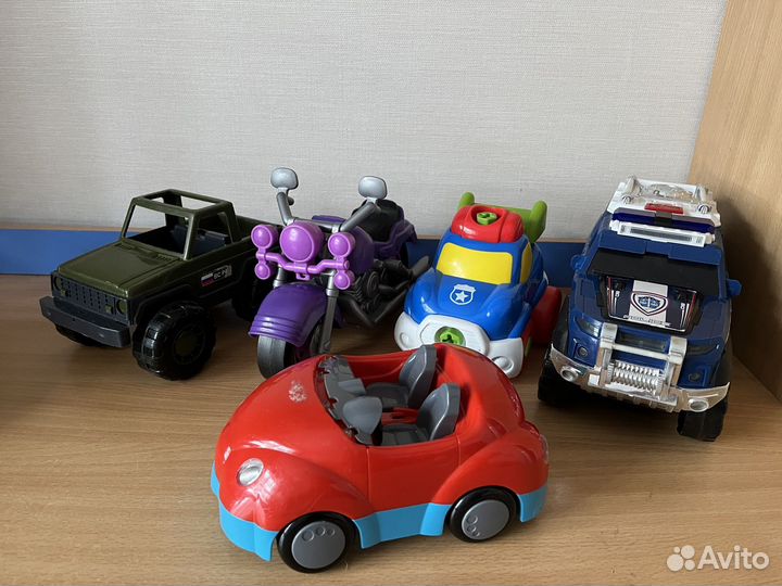 Детские машинки пакетом
