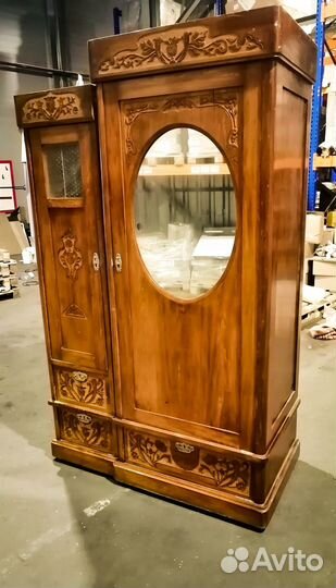 Шкаф платяной старинный к.XIX - н.XX в