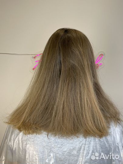 Кератиновое выпрямление