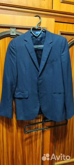 Пиджак школьный для мальчика 146