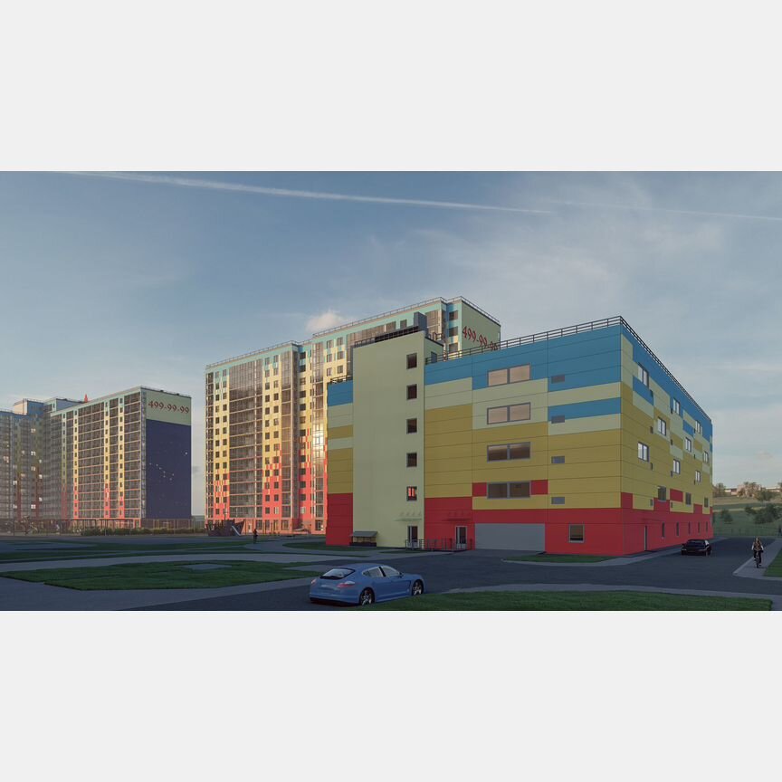 1-к. квартира, 41,7 м², 11/15 эт.