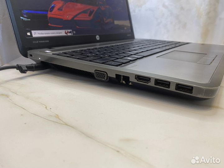 Шустрый ноутбук HP i5/6Gb/SSD+HHD