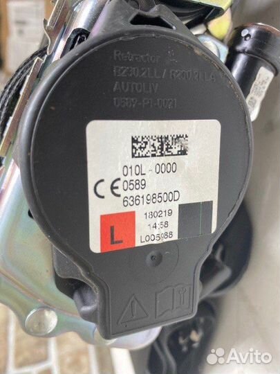 Ремень безопасности передний левый Volvo Xc90 2