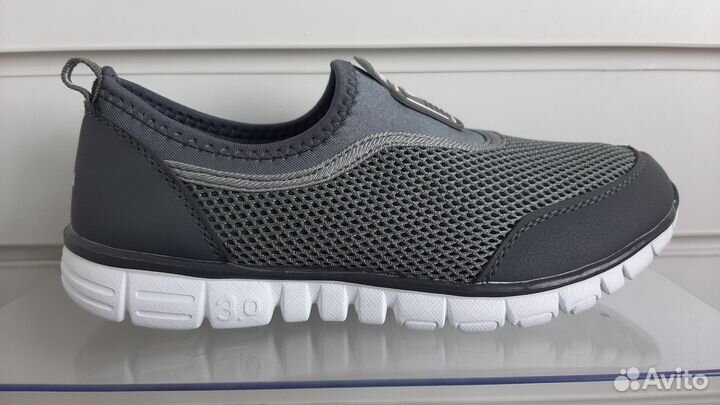 Кроссовки серые сетка для мальчика легкие сетка 39