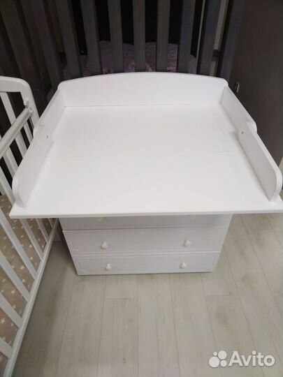 Пеленальный комод с матрасом